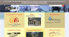 Desktop Screenshot of petit-bornand.fr